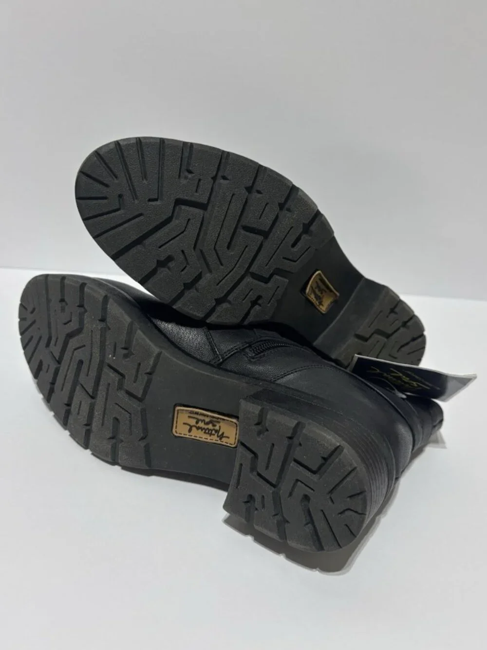 Soul Naturalizer Women’s Quincy Black Leather Boots, Size 8 M